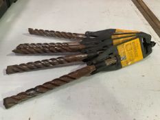 5 DeWalt 16mm SDS Plus Drill Bits 150mm x 200mm