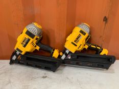 Pair Of DeWalt DCN692 Nail Guns