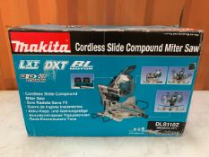 New Makita DLS110Z Cordless Slide Compound Miter Saw