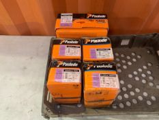 New Box Of Assorted Paslode Nail Gun Brads