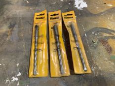 3 DeWalt 8mm SDS Plus Drill Bits 160mm x 95mm