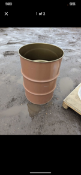 4 x Lockable Steel Shipping Storage Drums With Lids, No Reserve
