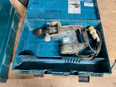 NO RESERVE - MAKITA 110V SDS MAX COMBI DRILL HR4001C