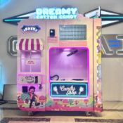 Automated Cotton Candy Floss Machine (200kg of Sugar & 5000 Straws Included) RRP £9995