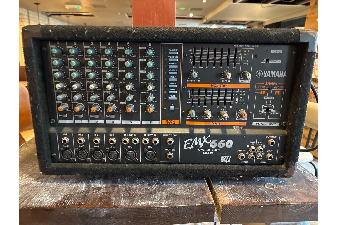Yamaha EMX660 Powered Mixer - No Reserve - Image 1 of 8