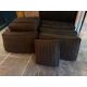 Grey Checkered Velcro Back Cushions x10 - No Reserve - Image 6 of 6