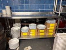 Stainless Steel Prep Table - No Reserve