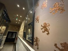 Pair Of Large Wall Mirrors - No Reserve