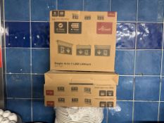 Eagle 3in1 LED Lithium Fire Exit Sign x 4 - No Reserve