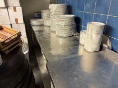 Stainless Steel Prep Table - No Reserve