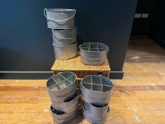 10 x Metal Cutlery Holders - No Reserve