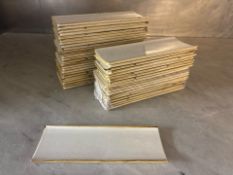 40x Rectangular Ceramic Side Plates - No Reserve