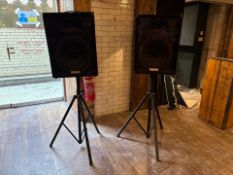 Yamaha S15e Speakers x2 - No Reserve