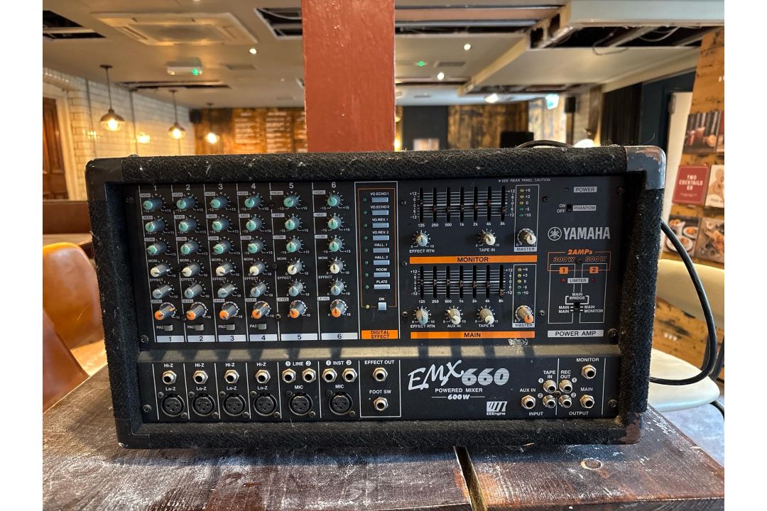 Yamaha EMX660 Powered Mixer - No Reserve - Image 3 of 8