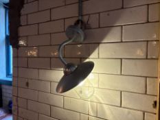 Metal Wall Lamps x3 - No Reserve