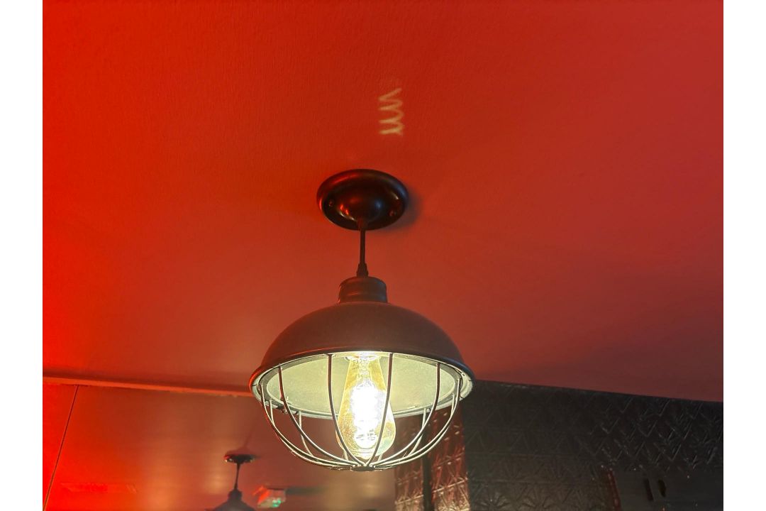 Metal Pendant Lights x4 - Image 3 of 4