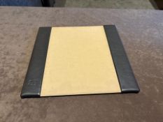 ab Stamped Leather Paper Holder x 20 - No Reserve