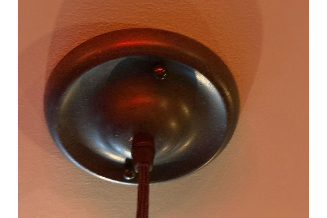 Metal Pendant Lights x4 - Image 4 of 4