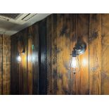 Metal Wall Lights x5 - No Reserve
