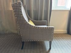 Studded Arm Chair - No Reserve