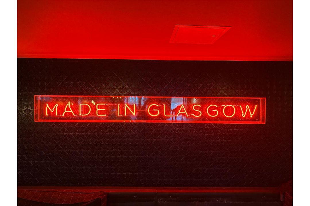 Made In Glasgow Neon Sign - No Reserve - Image 1 of 4
