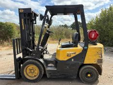 2002 Daewoo G30E 3 Tonne Gas Forklift, 4700mm Full Free Lift, Container Spec, Side Shift