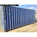 One Trip 20 Foot Shipping Container, 2021 Build