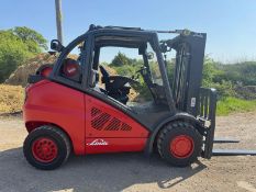 Linde H50T 5 Tonne Gas Forklift, Only 1350 Hours, 3.7m Full Free Lift Triple Mast
