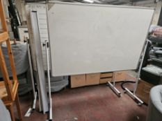 2 x Large Meeting Room White Boards - No Reserve