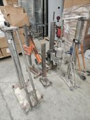 Selection Of Core Drill Stands- No Reserve