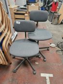 2 x Bleckberget Ikea Gas Lift Office Chairs- No Reserve
