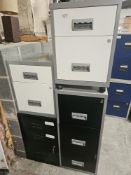 4 x Assorted Filling Cabinets - No Reserve