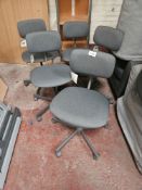 5 x Bleckberget Ikea Gas Lift Office Chairs- No Reserve