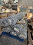 8 Rolls Of Chain Link Fencing, New, Unused