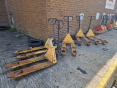 5 x Pallet Trucks For Spares & Repairs