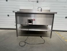 NO RESERVE Commercial Heated Stainless Steel Sink