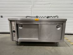 NO RESERVE Stainless Steel Commercial Hot Cupboard