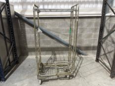 NO RESERVE Foldable Metal Catering Trolley