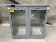 NO RESERVE Osborne Grey Under Counter Fridge