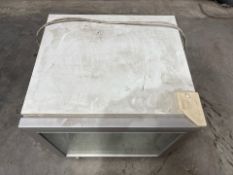 NO RESERVE Glass Front Mini Fridge