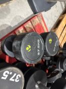 Tufftech 37.5kg Dumbbell Pair