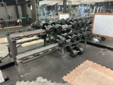 Physical Metal 20 Spot Dumbbell Rack - No Reserve