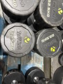 Tufftech 22.5kg Dumbbell Pair