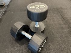 Pair Of 37.5KG Physical Dumbells