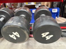 44kg Dumbbell Pair