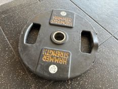 Pair Of Hammer Strength 20KG Plates