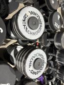 Technogym 36kg Dumbbell Pair