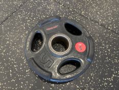 Pair Of Life Fitness 5KG Plates