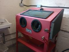 Clarke Sand Blaster Cabinet and Compressor