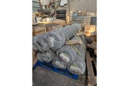 8 Rolls Of Chain Link Fencing, New, Unused